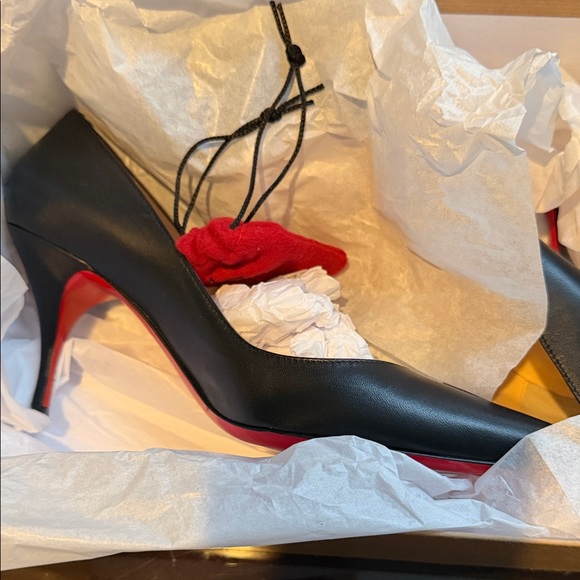 🔥 Authentic Christian Louboutin Clare Black Pumps – Nappa Leather 80mm – NWT 🔥 - Picture 17 of 17